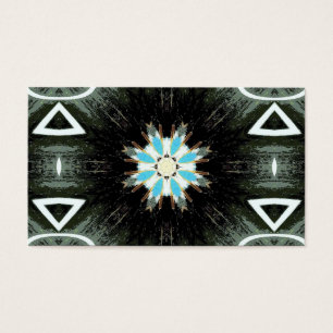 blaue Sternexplosion geometrisch