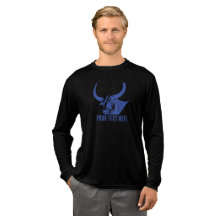 Blaue Stierkopf-Silhouette-Icon