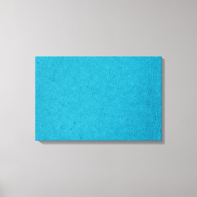 BLAUE STONE LEINWANDDRUCK (Vorderseite)