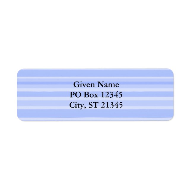 Blaue Streifen (Vorne)