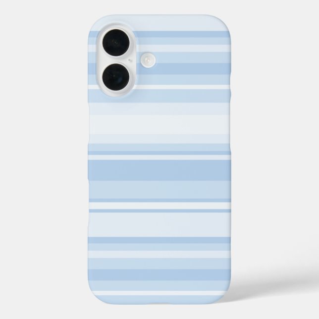 Blaue Streifen Case-Mate iPhone Hülle (Rückseite)