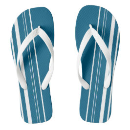 Blaue Streifen Flip Flops