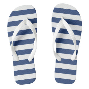 Blaue Streifen Flip Flops