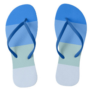 Blaue Streifen Flip Flops