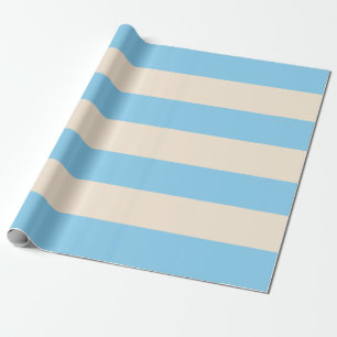 Blaue Streifen Geschenkpapier