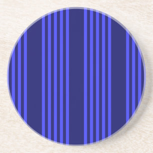 Blaue Streifen Getränkeuntersetzer