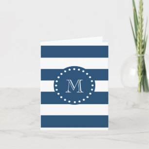 Blaue Streifen, Ihr Monogramm