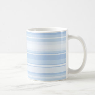 Blaue Streifen Kaffeetasse