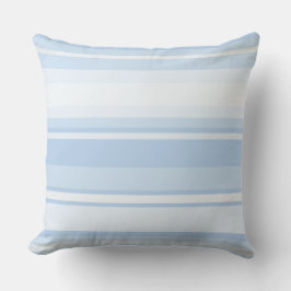 Blaue Streifen Kissen