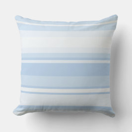 Blaue Streifen Kissen