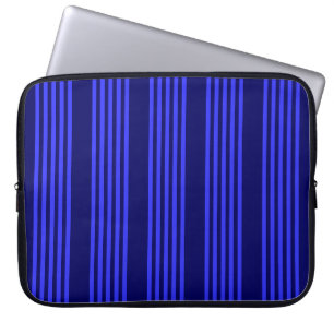 Blaue Streifen Laptopschutzhülle