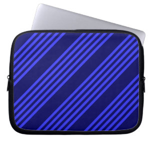 Blaue Streifen Laptopschutzhülle