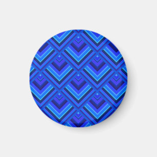 Blaue Streifen Magnet