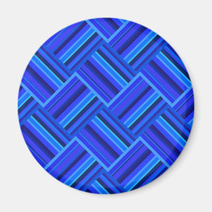 Blaue Streifen Magnet