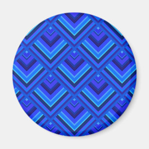 Blaue Streifen Magnet