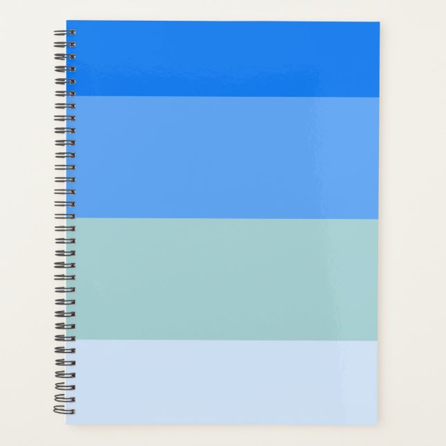 Blaue Streifen Planer (Vorderseite)