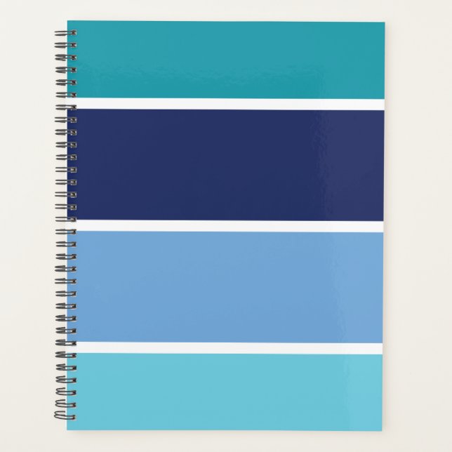 Blaue Streifen Planer (Vorderseite)