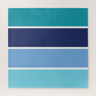 Blaue Streifen Puzzle