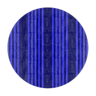 Blaue Streifen Schneidebrett