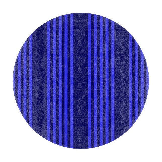 Blaue Streifen Schneidebrett (Vorderseite)