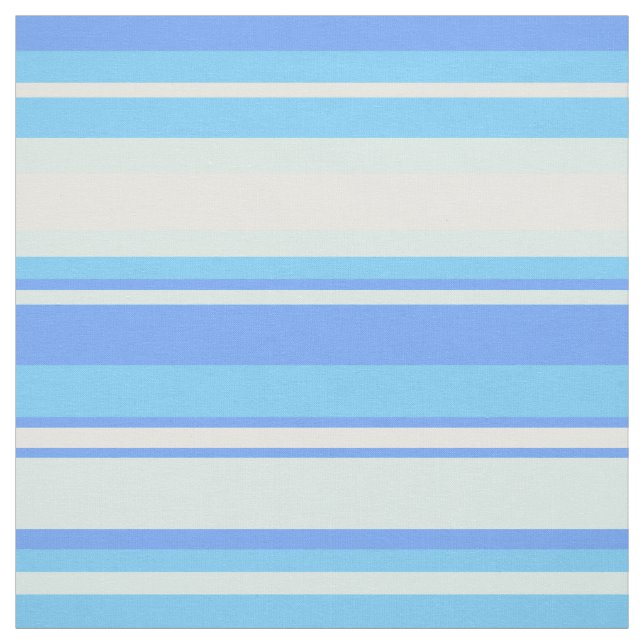 Blaue Streifen Stoff (Muster)