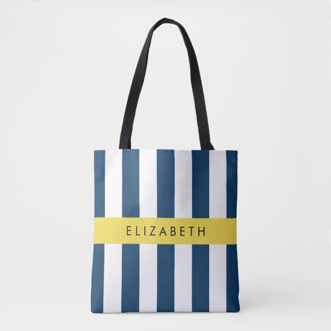 Blaue Streifen, Streifen, Ihr Name (Vorderseite)