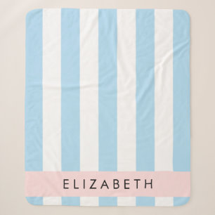 Blaue Streifen, Streifen, Linien, Ihr Name Sherpadecke