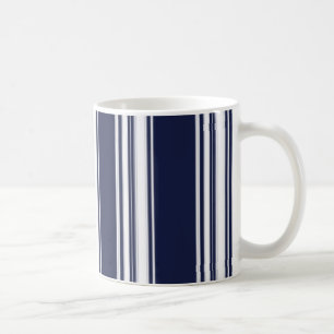 Blaue Streifen-Tasse Tasse