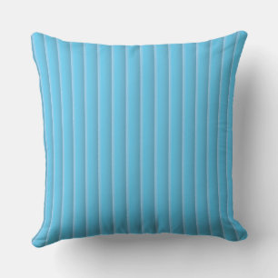 blaue Streifen-Wurfkissen Kissen