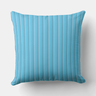 blaue Streifen-Wurfkissen Kissen