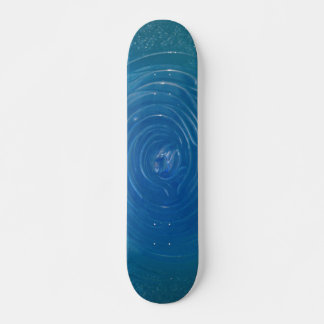 Blaue Swirl-Skateboard Skateboard