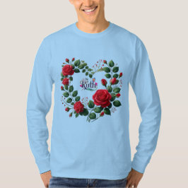 blaue T-Shirt