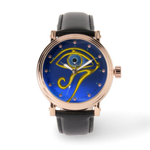 BLAUE TALISMAN / AUGE DES HORUS ARMBANDUHR