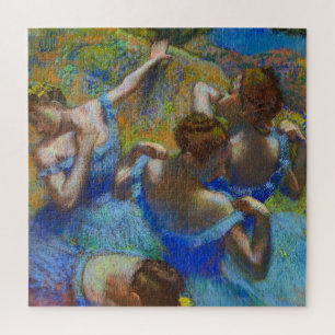 Blaue Tänzer von Edgar Degas Puzzle