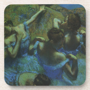 Blaue Tänzerinnen von Edgar Degas, Vintage Impress Untersetzer