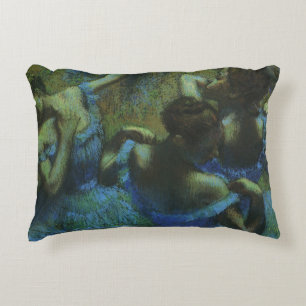 Blaue Tänzerinnen von Edgar Degas, Vintage Impress Zierkissen
