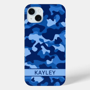 Blaue Tarnung Personalisiert Case-Mate iPhone Hülle