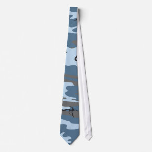 Blaue Tarnungs-Krawatte Krawatte