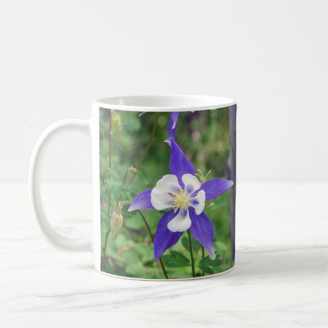 Blaue Tasse Colorados Columbine (Links)