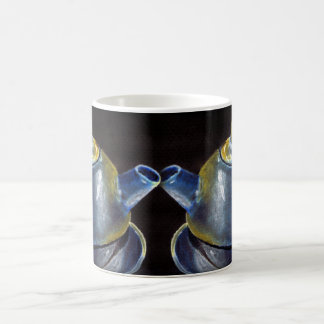 Blaue Tee-Set-Tasse (Lori Corbett) Kaffeetasse