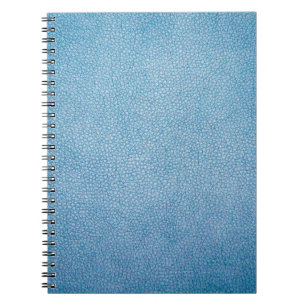 Blaue Textilien Notizblock