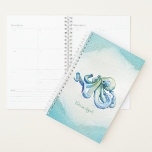 Blaue Tintenfische Planer
