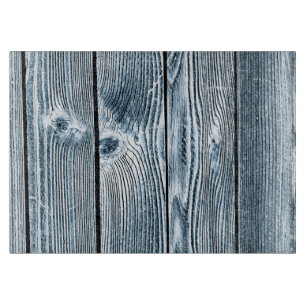 Blaue Tönungs-hölzernes Glasschneiden-Brett Schneidebrett