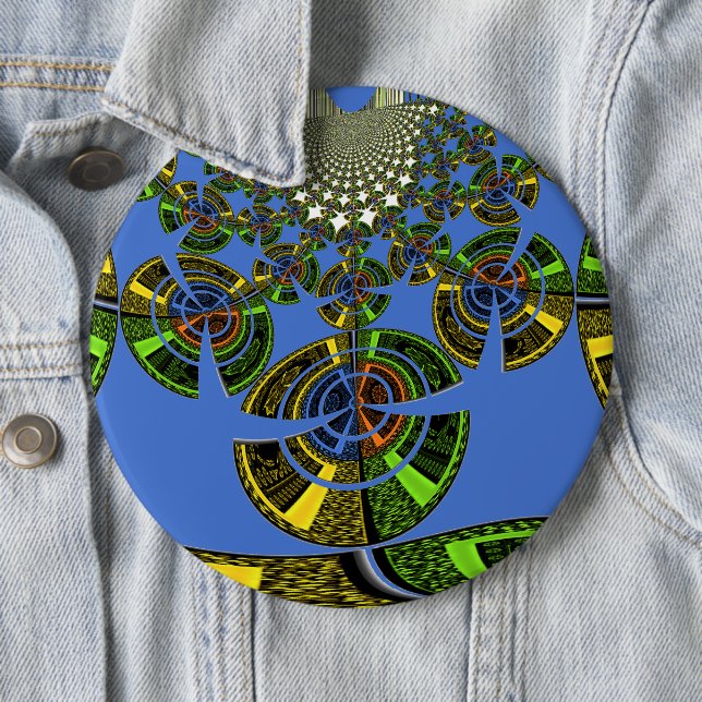 Blaue Tradition Button (Beispiel)