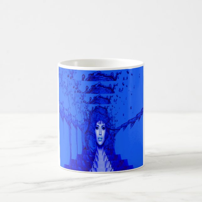 Blaue Trance Tasse (Mittel)