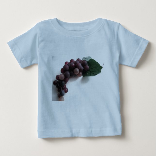 Blaue Trauben Baby T-shirt (Vorderseite)