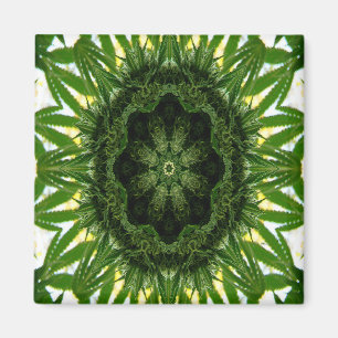 Blaue Traum-Mandala... Magnet