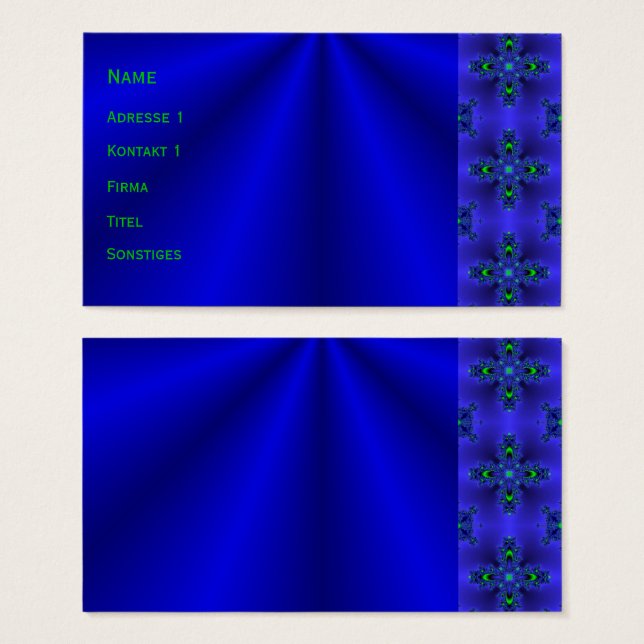 Blaue Träume (Vorne & Hinten)