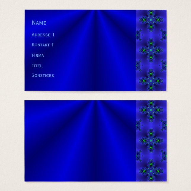 Blaue Träume (Vorne & Hinten)