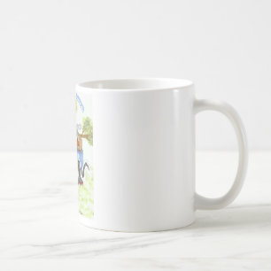 Blaue Trommel-Restaurant-Tasse Tasse